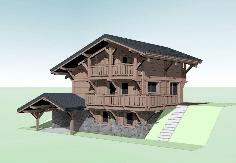 Chalet Serin Saint-Jean-dʼAulps Extérieur photo